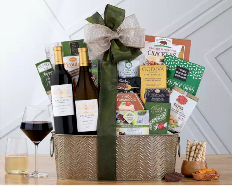 Callister Cellars Duet: Gourmet Wine Basket