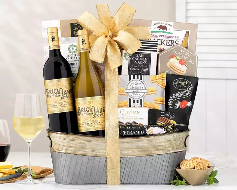 Brick Lane California Duet: Wine Gift Basket