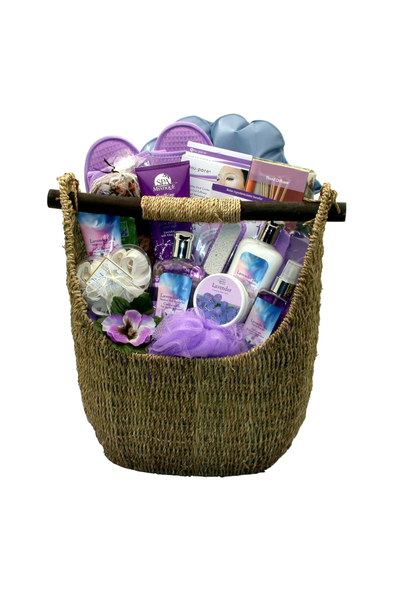 Lavender Spa Bath & Body Gift Basket