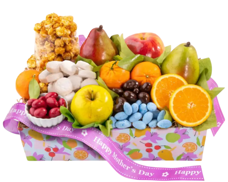 Mother's Day Fresh Fruit & Cookies Gift Basket