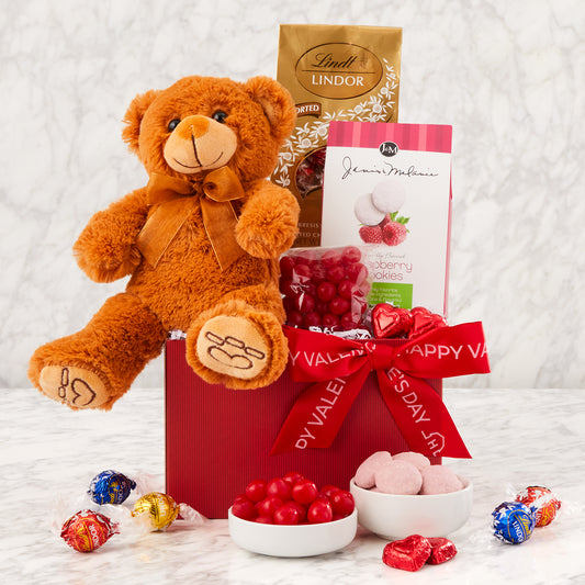 Beary Huggable Valentine's Day Gift Basket