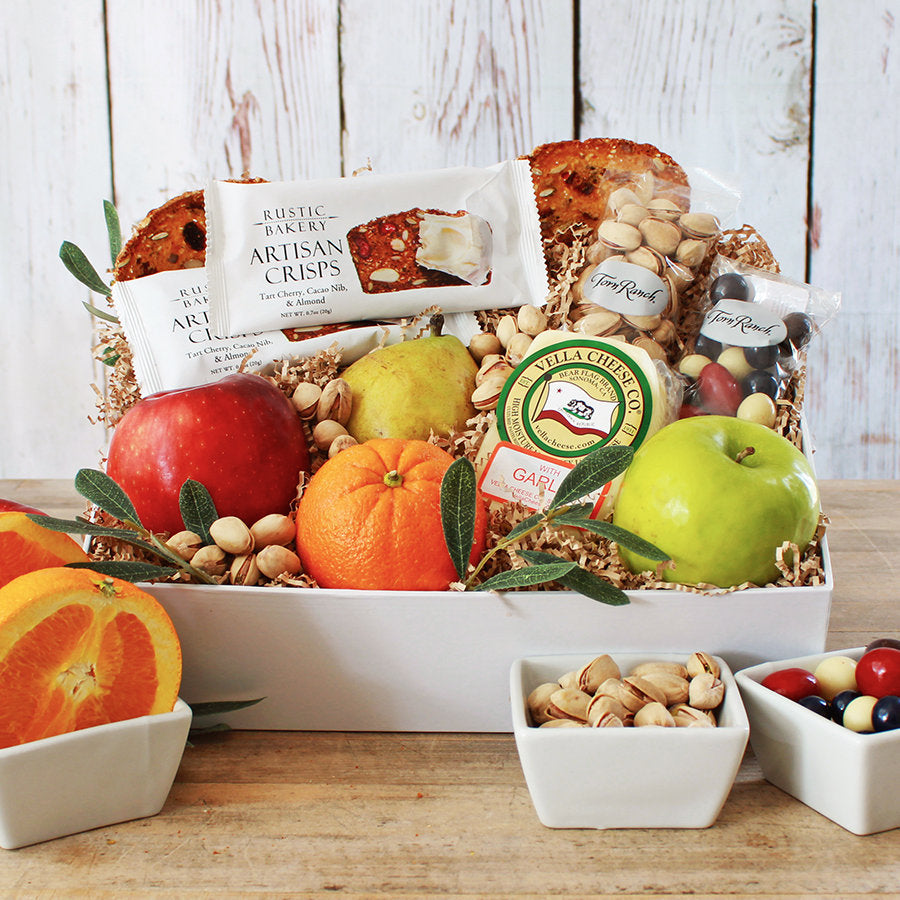 Orchard's Best Fresh Fruit & Cheese Gift