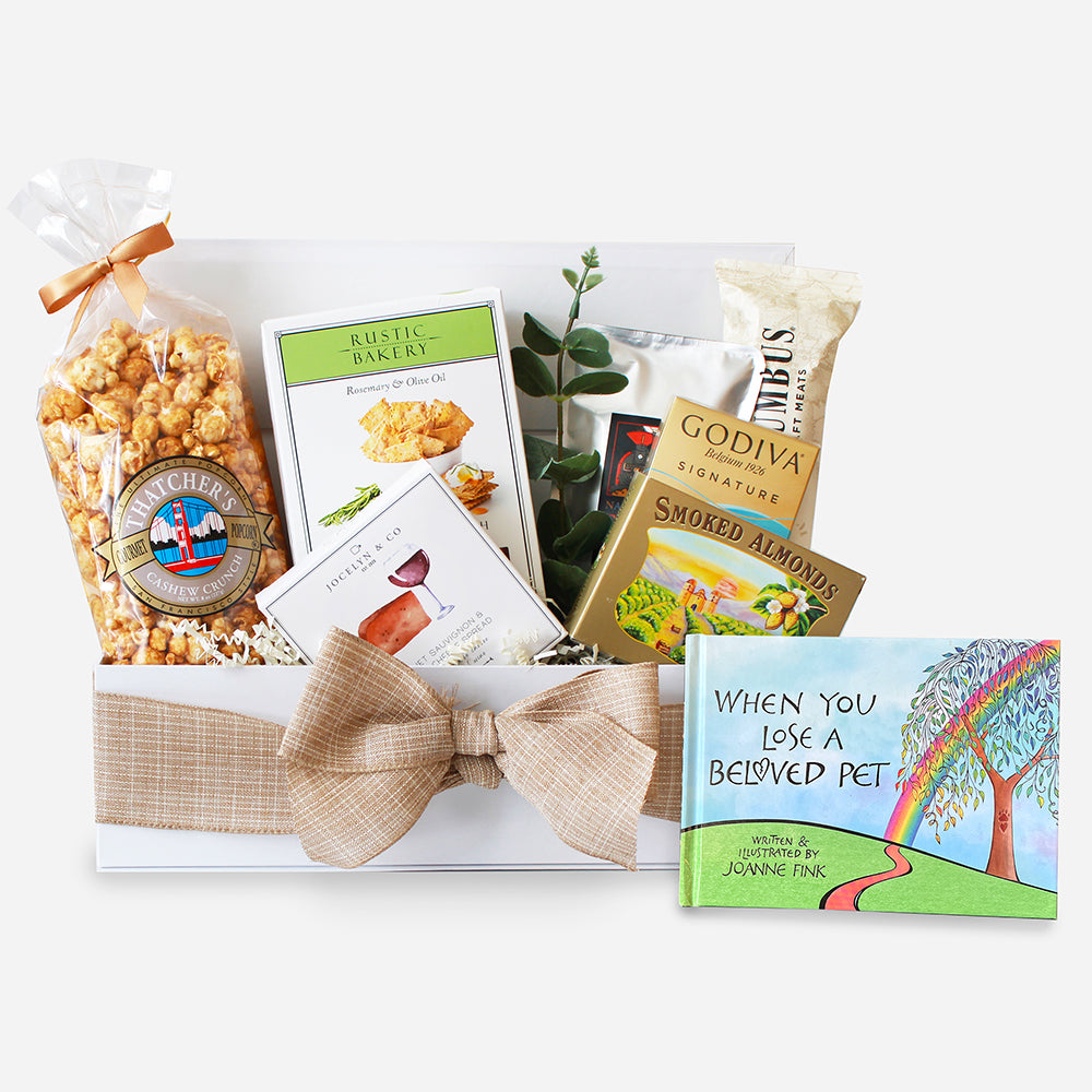 Forever Friends Dog Sympathy Gift Basket