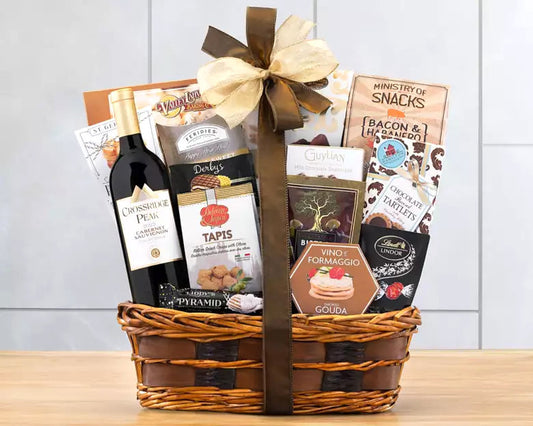 Crossridge Peak Cabernet Wine Gift Basket
