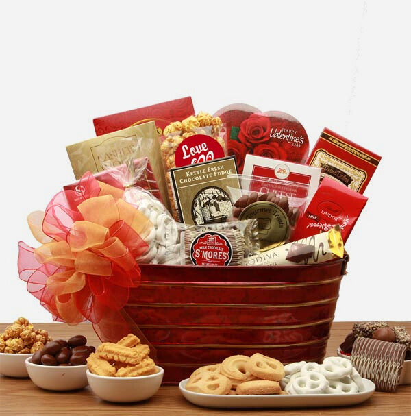 Be Mine Valentine's Day Gift Basket