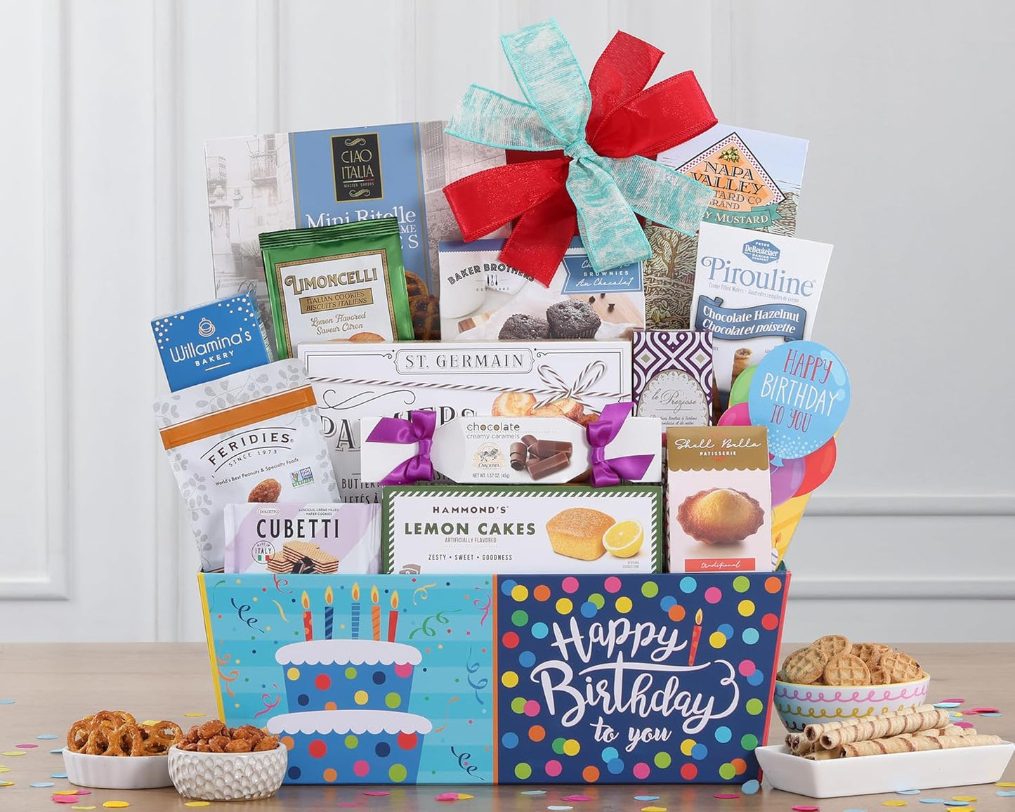 Birthday Wishes Gift Basket