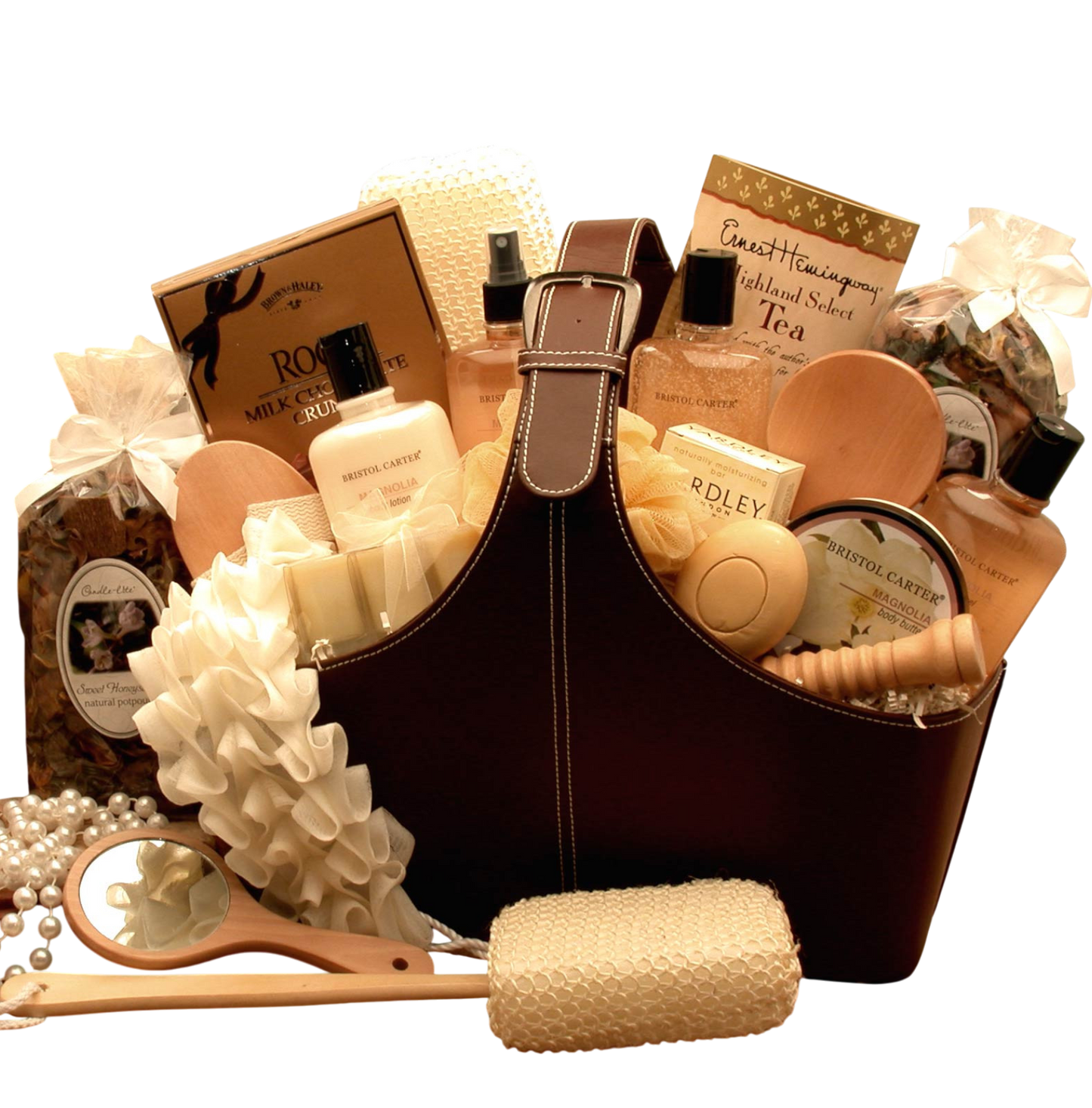 Luxurious Vanilla Spa Bath & Body Gift Basket