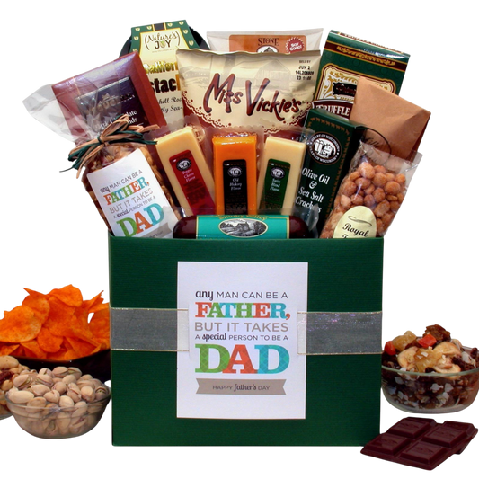 For a Special Dad Father's Day Snacks Gift