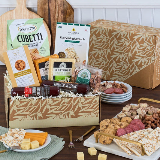 Sweet & Savory Meat and Cheese Gift