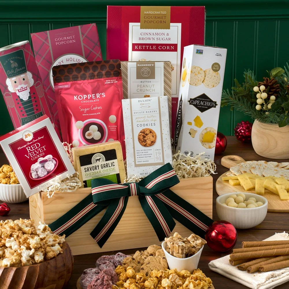 Holiday Essence Christmas Gift Basket -Classic