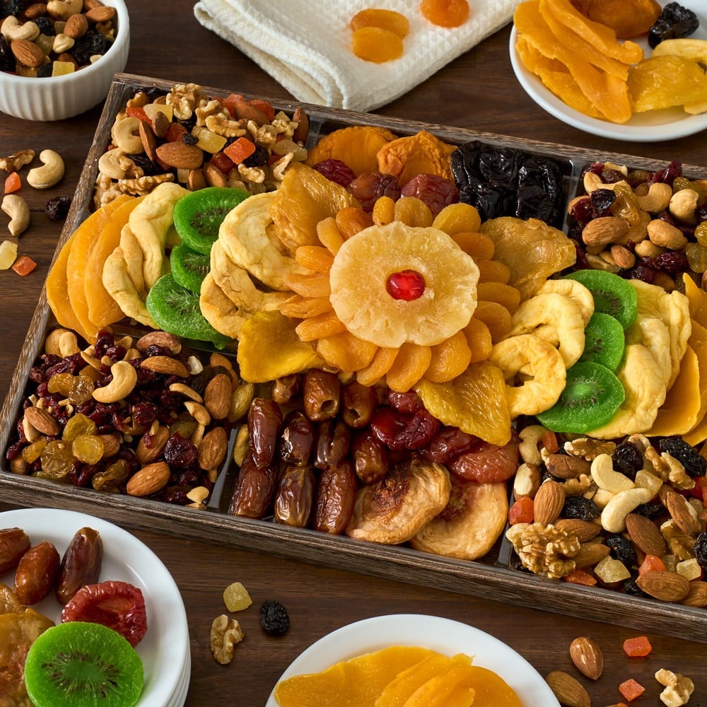 Classic Dried Fruit and Nut Platter