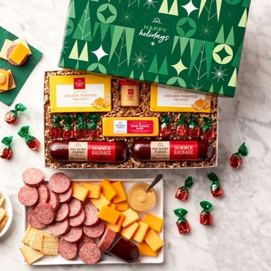 Holiday Cheer Meat & Cheese Gift