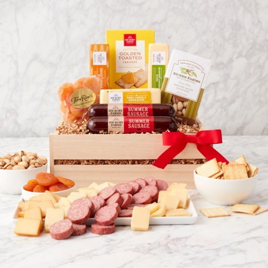 Perfect Pairings Meat & Cheese Gift Crate