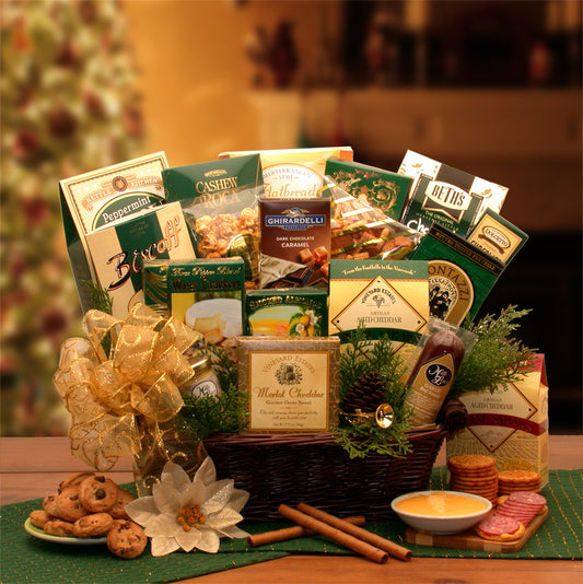 Tastes of the Season Gourmet Christmas Basket