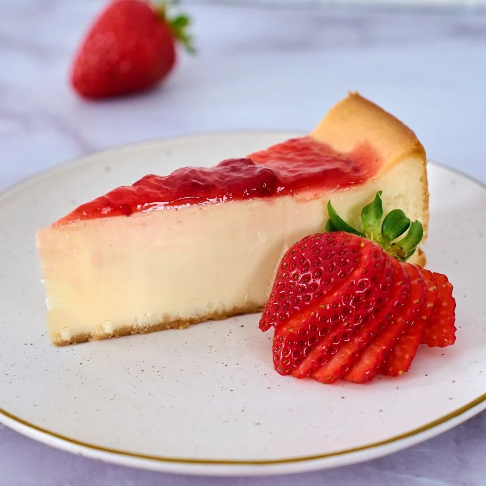 New York Strawberry Cheesecake