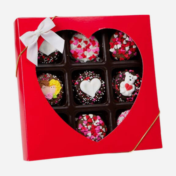 Valentine's Day Chocolate Dipped Oreo's Gift Box