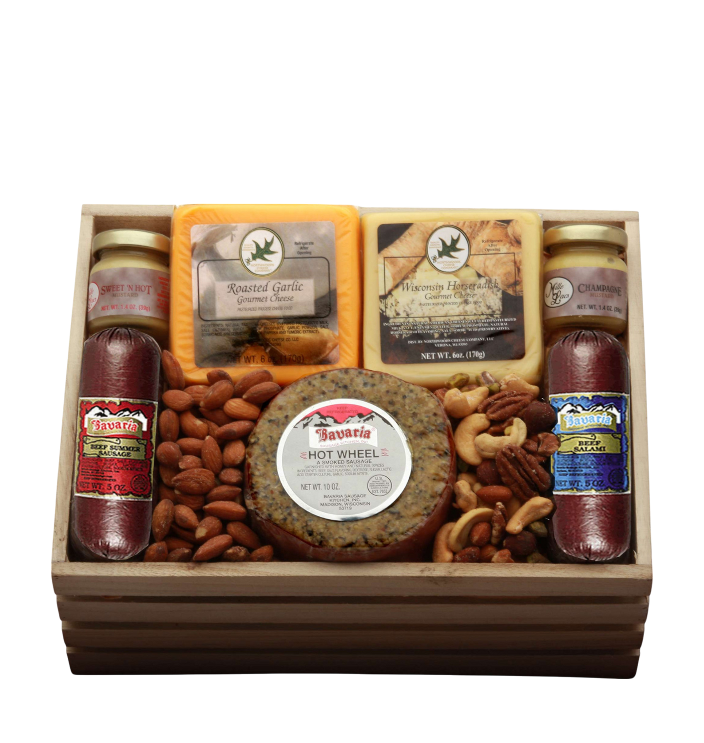 Premium Keto Friendly Meat & Cheese Gift Crate