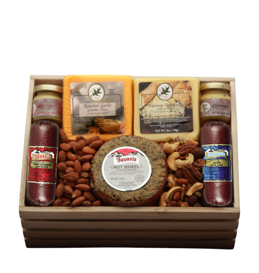 Premium Keto Friendly Meat & Cheese Gift Crate