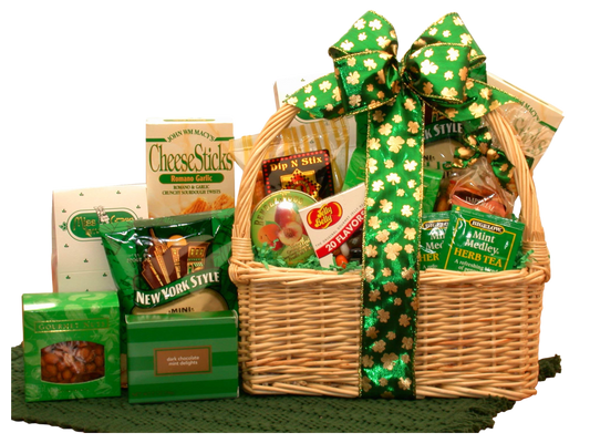 St. Patrick's Day Snack Gift Basket