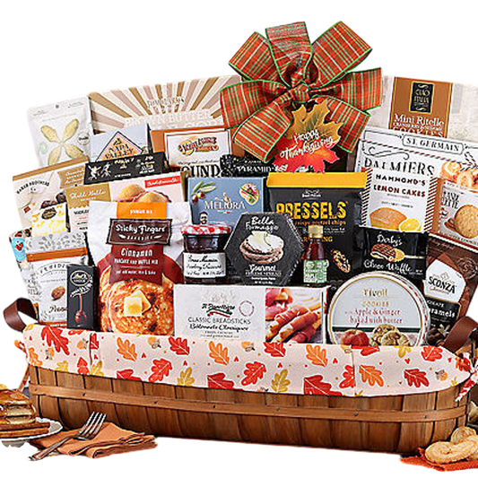 Thanksgiving Harvest: Fall Gourmet Gift Basket