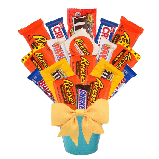 Nuts for Nuts! Candy Bar Bouquet