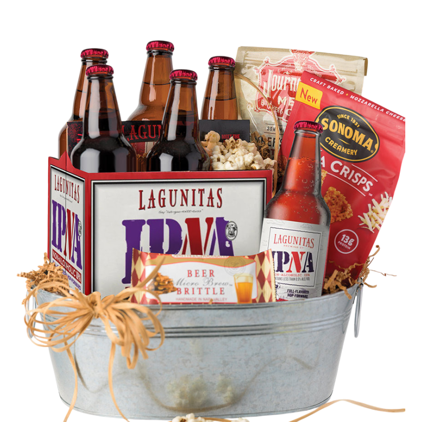 Cheers to Chill: Non-Alcoholic IPA & Snacks Gift