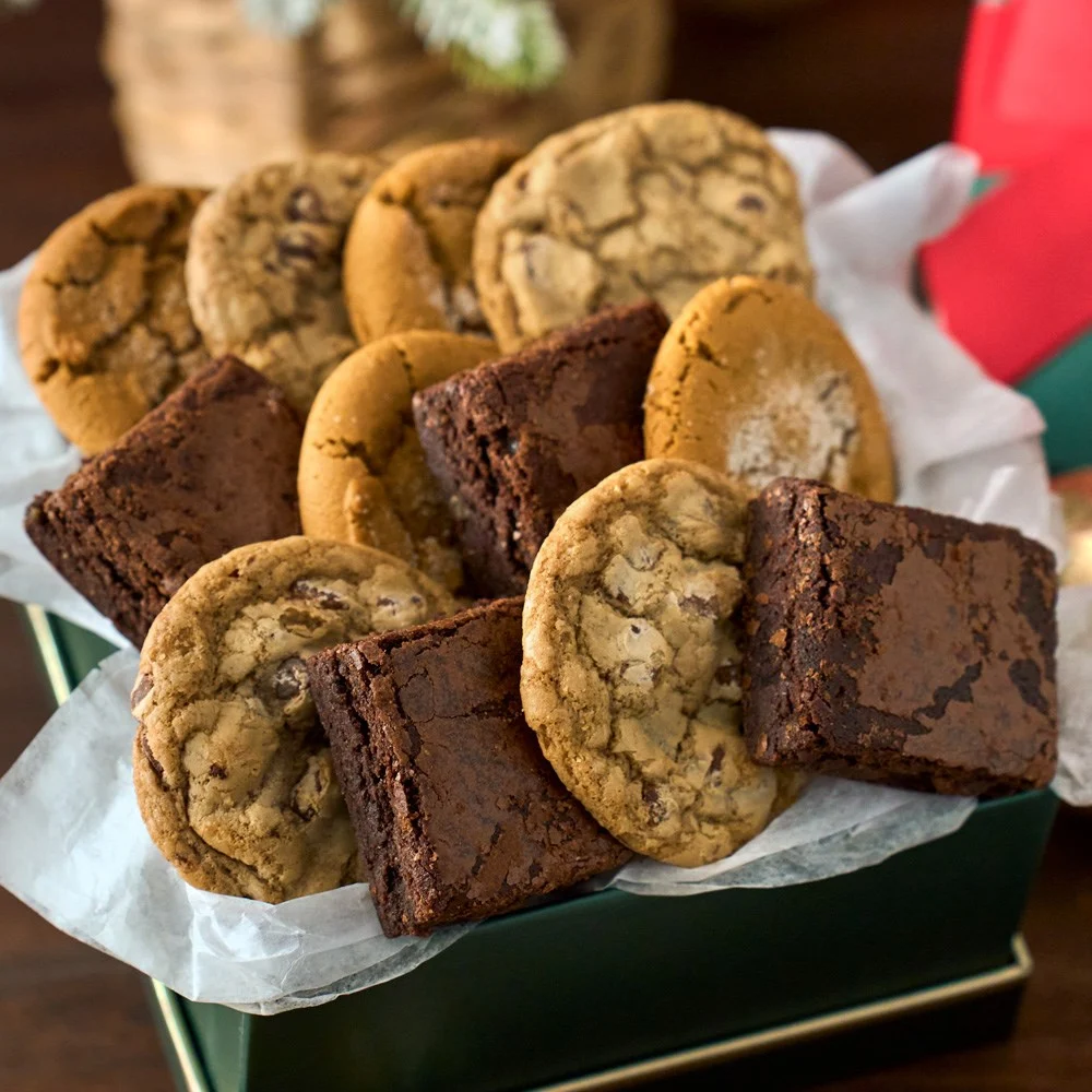 Holiday Joy Brownie and Cookie Gift