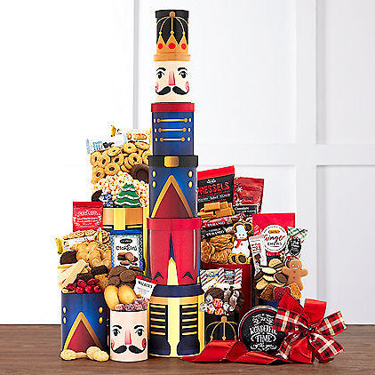 The Nutcracker Christmas Holiday Gift Tower