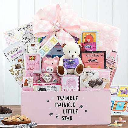 Little Princess Baby Girl Gift Basket