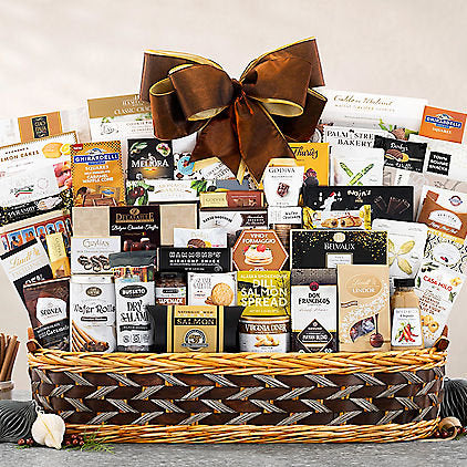 Regal Gourmet Chocolate & Snacks Gift Basket