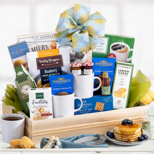 Cozy Morning Gourmet Breakfast Gift Tray