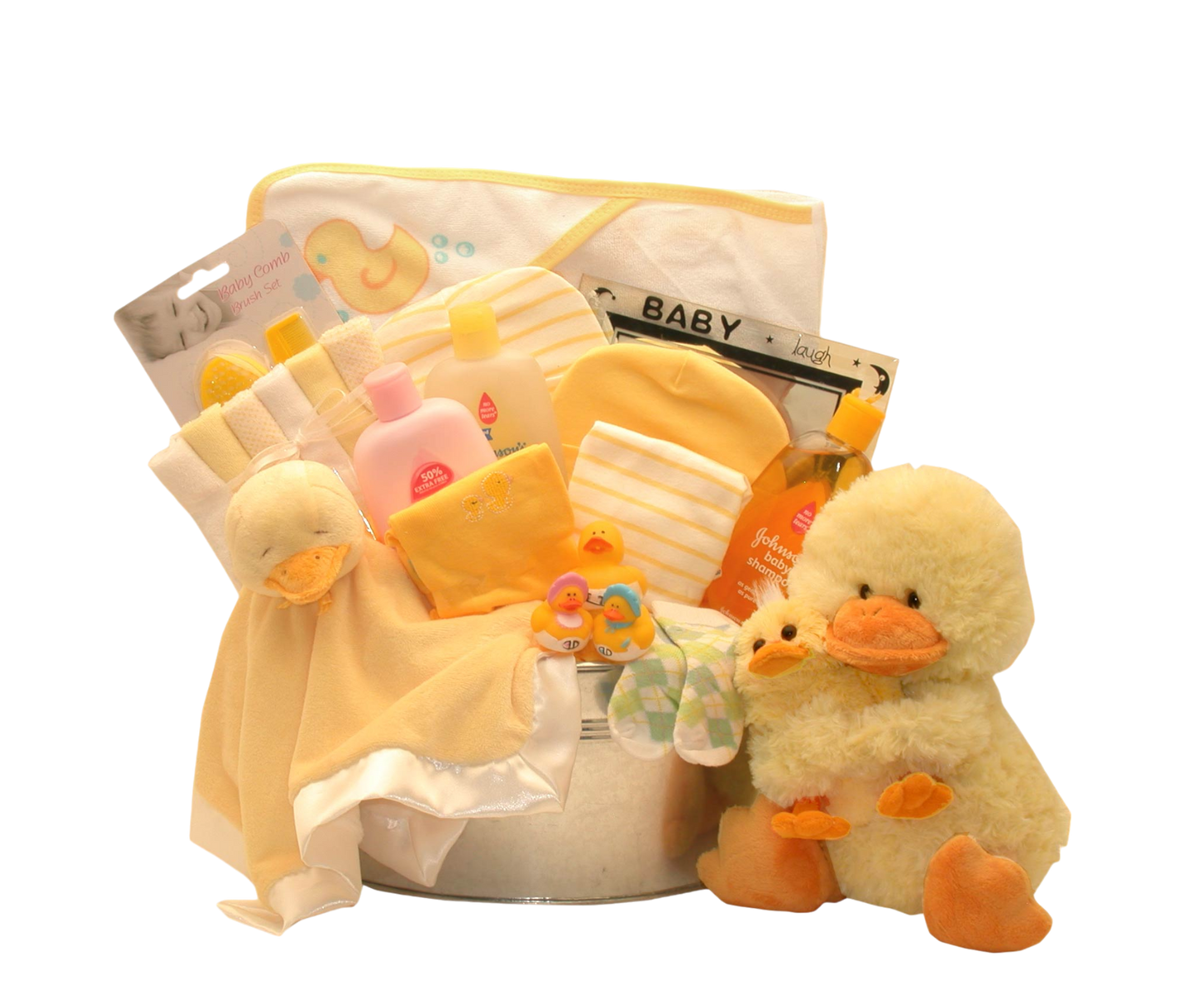 Ducky Bubbles Baby Bath Gift Set -Yellow