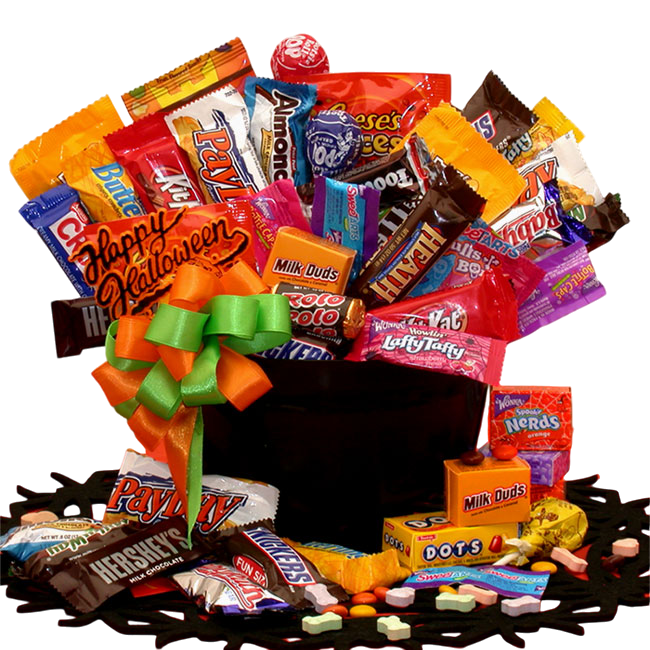 Witches Halloween Candy Cauldron