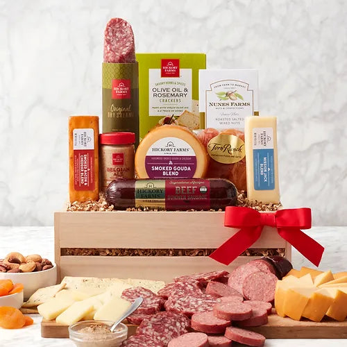 Premium Gourmet Meat & Cheese Snack Gift