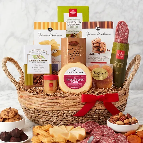 Delicious Gourmet Meat & Cheese Snack Gift