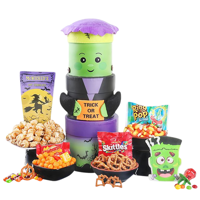 Frankenstein Halloween Gift Tower